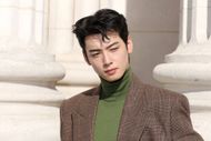 Cha Eun-woo attends the Saint Laurent Menswear Spring/Summer 2026 show as part of Paris Fashion Week on June 24, 2025 in Paris, France | Image via: Getty